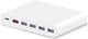 Зарядній пристрій Xiaomi Multiple Hub 6 USB 60W QC3.0 CDQ06ZM White (GDS4076CN) - зображення 3