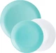 Сервиз столовый Luminarc Diwali Light Turquoise & White 18 предметов (P5912) - изображение 2