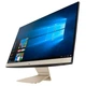 Моноблок Asus V222UAK-BA026D (90PT0261-M01700); 21.5" (1920х1080) IPS / Intel Core i3-8130U (2.2 - 3.4 ГГц) / RAM 8 ГБ / HDD 1 ТБ + SSD 128 ГБ / Intel UHD Graphics 620 / без ОП / LAN / Wi-Fi / Bluetooth / веб-камера / Endless OS / черно-золотистый / прово - изображение 2