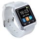 Смарт-годинник UWatch U8 White розумні Bluetooth, microUSB 1.5 дюйма кольоровий TFT камера метал - зображення 8