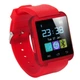 Смарт-годинник UWatch U8 Red Bluetooth моніторинг сну розумні Bluetooth керування камерою - зображення 7