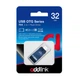 Накопитель USB AddLink T55 32GB OTG 2in1 Micro USB+USB3.1(Blue) ad32GBT55B3 - изображение 3