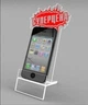 Подставка для IT-техники PlasticMarket Подставка под смартфон, ценник 70х40 мм (MS-48) - изображение 2