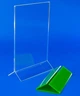 Менюхолдер А5 PlasticMarket вертикальный, "Y" образный, цветное основание (MH-20) - изображение 2