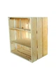 Ящик деревянный для хранения с 2 полками ECO WoodBox (ДхШхВ:50*40*24см) - изображение 4