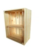 Ящик дерев'яний для зберігання з полицею ECO WoodBox (ДхШхВ:50*40*24см) - зображення 3
