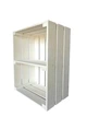 Ящик деревянный белый с полкой ECO WoodBox(ДхШхВ:50*40*24см) - изображение 2