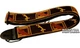 Гітарний ремінь Fender 2" Monogrammed Black Yellow Brown (099-0681-000) - зображення 2