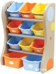 Органайзер с разноцветными ящиками Step 2 Fun Time Room Organizer Синий/Оранжевый (733538728992) - изображение 1