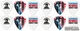 Медиатор Dunlop JHPT09M Jimi Hendrix Tribute Tour Pick Tin (Medium) - изображение 2