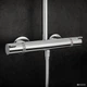 Душевая система с термостатом HANSGROHE Croma 220 Showerpipe 27185000 - изображение 9