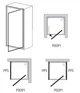 Душові двері RAVAK PIVOT PDOP1-90 Transp white 03G70100Z1 - зображення 5