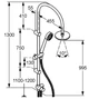 Душова система без змішувача KLUDI DUAL SHOWER SYSTEM 616770500 - зображення 3