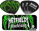 Медиаторы Dunlop PH112T1.14 Hetfield's Black Fang Pick Tin 1.14 (6 шт.) - изображение 1