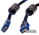 Кабель PowerPlant HDMI - HDMI 10 м, позолоченные коннекторы, v1.4, Nylon Double ferrites (KD00AS1205) - изображение 1