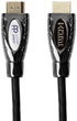 Кабель PowerPlant HDMI - HDMI 1.5 м, позолоченные коннекторы, v2.0, Double ferrites Highspeed (KD00AS1250) - изображение 1