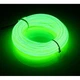 Гибкий светодиодный неон Зеленый Neon Glow Light Green - 3 метра ленты на батарейках 2 AA - изображение 1