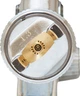 Краскораспылитель хромированный Sigma HVLP 1.3 мм с верхним баком 600 мл (6812131) - изображение 6