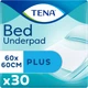 Пелюшки для немовлят вбирні Tena Bed Plus 60*60 30 шт (7322540800746) - изображение 1