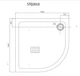 Душевой поддон PRIMERA Frame 100 STQ2010 antislip - изображение 3