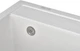 Кухонная мойка гранит GRANADO Lerida white (0405) + сифон одинарный для кухонной мойки Nova - изображение 4