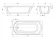Ванна акриловая DEVIT Sigma 170х75 17075130N с ножками - изображение 2