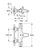 Смеситель для ванны GROHE Grohtherm 800 34567000 - изображение 10