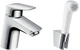 Смеситель для раковины HANSGROHE Logis 71290000 с гигиеническим душем - изображение 1