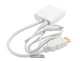 Адаптер Extradigital HDMI to VGA, 0.15 м, 30 AWG, Gold, PVC, Hi-Speed (KBH1645) - изображение 3