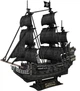 Puzzle 3D CubicFun Statek Czarnobrodego „Zemsta Królowej Anny” (T4018h) - obraz 2