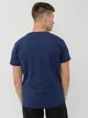 Футболка хлопковая длинная мужская Fruit of the loom Valueweight 061036032 4XL Темно-синяя (5000000088145) - изображение 2