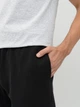 Спортивные штаны утепленные мужские Fruit of the Loom Premium 064040036 S Черные (5000000000289) - изображение 4