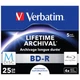Диск BD Verbatim 25Gb 4x Jewel Case 5шт M-Disc Archival Media (43823) - изображение 1