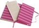 Записная книга Moleskine Stripes 9 х 14 см 192 страницы в линейку Розовая (9788867324224) - изображение 5