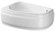 Ванна акриловая CERSANIT JOANNA NEW S301-170 160x95 левосторонняя + ножки PW01/S906-001/PW02/PW04/PW06/PW011 - изображение 2