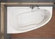 Ванна акриловая CERSANIT JOANNA NEW S301-170 160x95 левосторонняя + ножки PW01/S906-001/PW02/PW04/PW06/PW011 - изображение 3