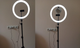 Светодиодная кольцевая LED лампа с зеркалом Ring Lite SMN-12 30 см для фото и видео съемки (LO-SMN-12) - изображение 8
