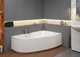 Ванна акриловая CERSANIT JOANNA NEW S301-168 150x95 правосторонняя + ножки PW01/S906-001/PW02/PW04/PW06/PW011 - изображение 4
