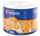 Verbatim DVD-R 4.7 GB 16x Wrap 50 шт (43788) - изображение 1
