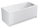 Ванна акриловая CERSANIT LANA S301-162 160x70 + ножки PW01/S906-001 - изображение 2