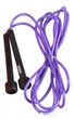 Скакалка LiveUp PVC Jump Rope 275x0.5 см Black-Purple (LS3115-p) - изображение 1