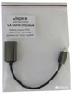 Кабель Lapara OTG USB 2.0 AF - MicroUSB 0.16 м Black (LA-UAFM-OTG black) - изображение 3