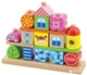 Набор кубиков Viga Toys "Город" (50043) (6934510500436) - изображение 1