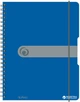 Блокнот Herlitz Easy Orga To Go A4 в клетку 80 листов Синий (11293065) - изображение 1