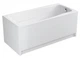 Ванна акриловая CERSANIT LANA S301-163 170x70 + ножки S906-001 - изображение 2