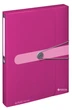 Папка-бокс Herlitz Easy Orga To Go А4 на гумці Малинова (11216397) - зображення 1