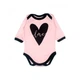 Бодик розовий Little stars Сердце MISHKA 1424 Размер 68 - изображение 1
