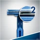 Одноразовые станки для бритья (Бритвы) мужские Gillette Blue 2 10 шт (7702018840755) - изображение 7
