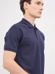 Поло длинное мужское Fruit of the loom Премиум 0632180AZ S Темно-синее (5000000001644) - изображение 4