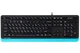 Клавіатура A4Tech FK10 Ukr Blue USB - зображення 1
